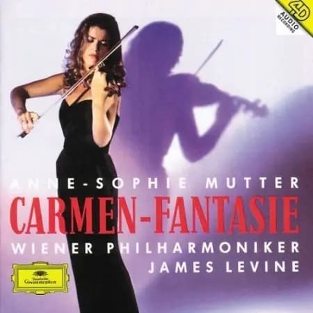 Okładka płyty Anne-Sophie Mutter, Wiener Philharmoniker, James Levine - Carmen-Fantasie