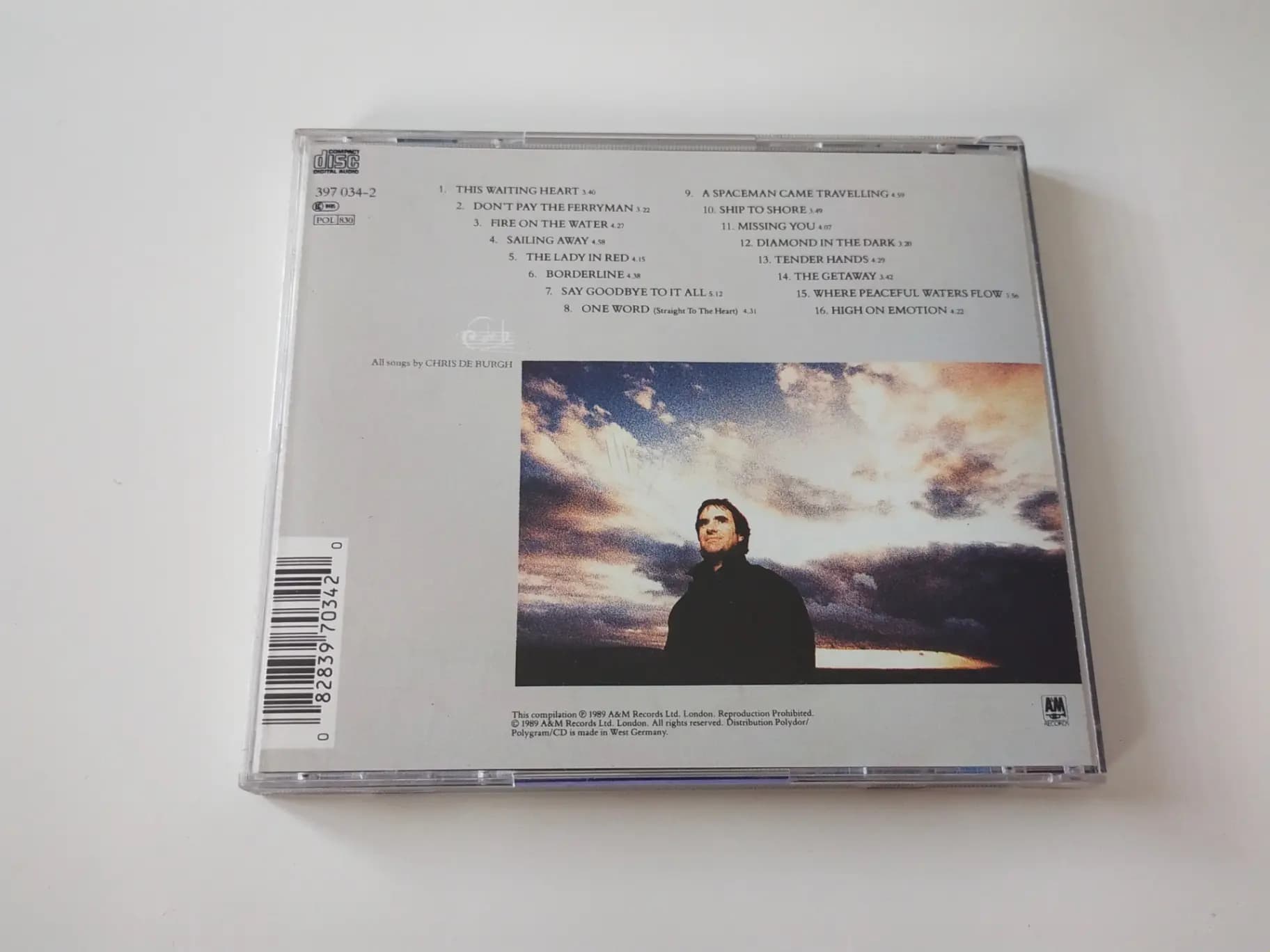 Główne zdjęcie - Chris De Burgh - Spark To A Flame - The Very Best Of