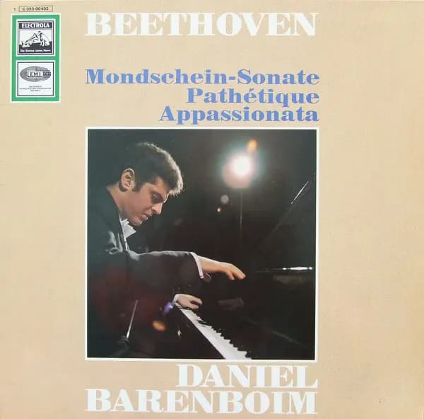 Główne zdjęcie - Beethoven, Barenboim - Mondschein-Sonate