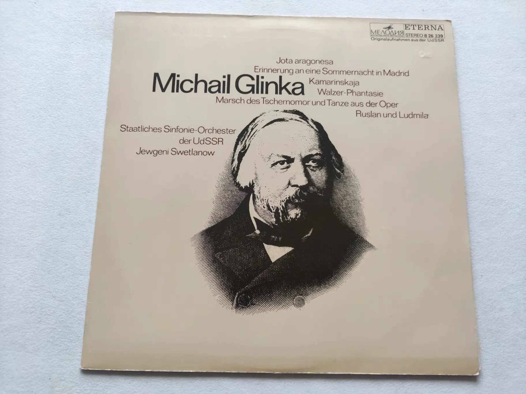 Główne zdjęcie - Glinka, Svetlanov - Jota Aragonesa, Erinnerung An Eine Sommernacht In Madrid