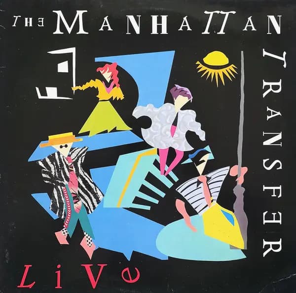 Okładka płyty The Manhattan Transfer - Live