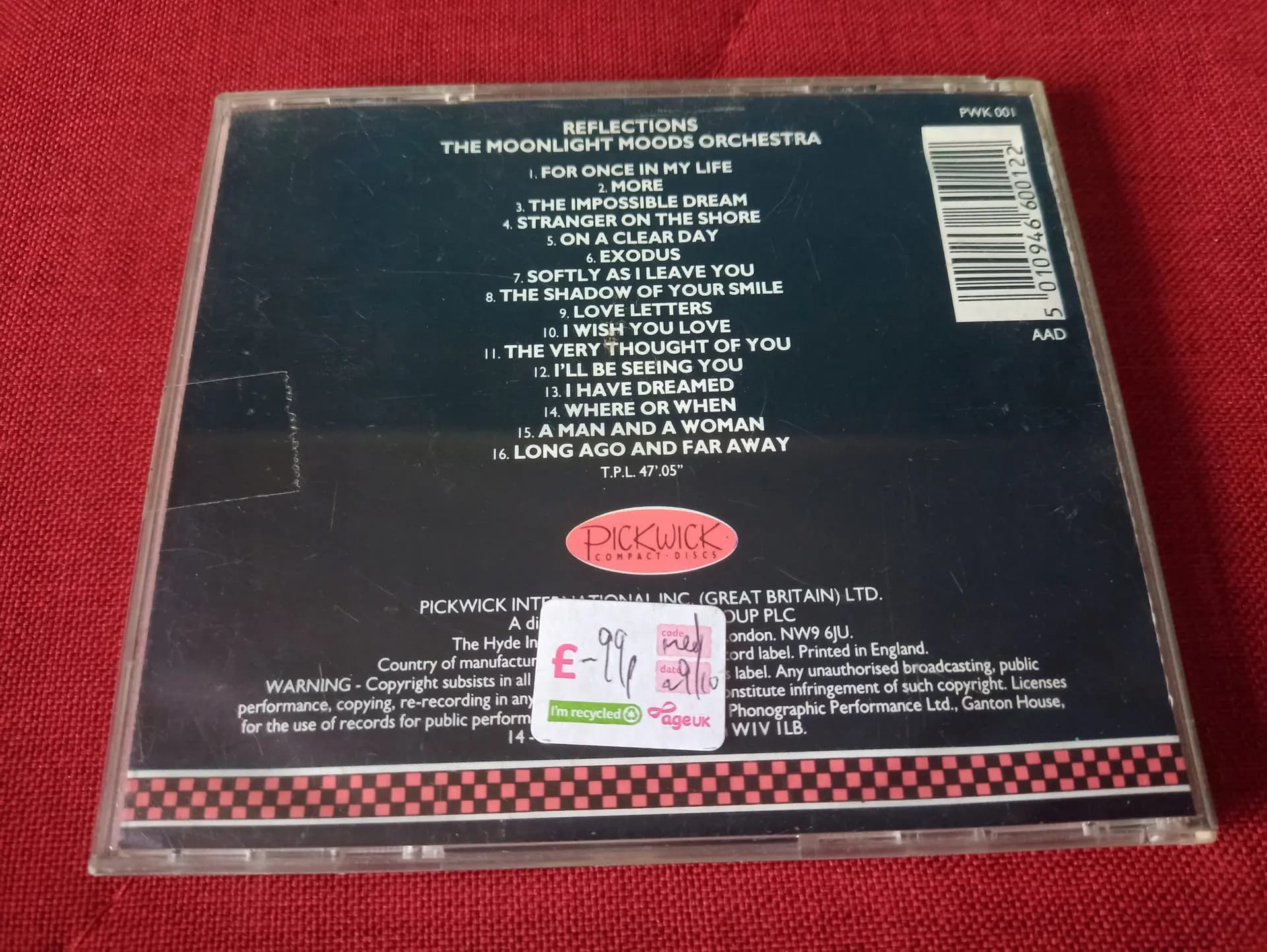 Główne zdjęcie - The Moonlight Moods Orchestra - Reflections
