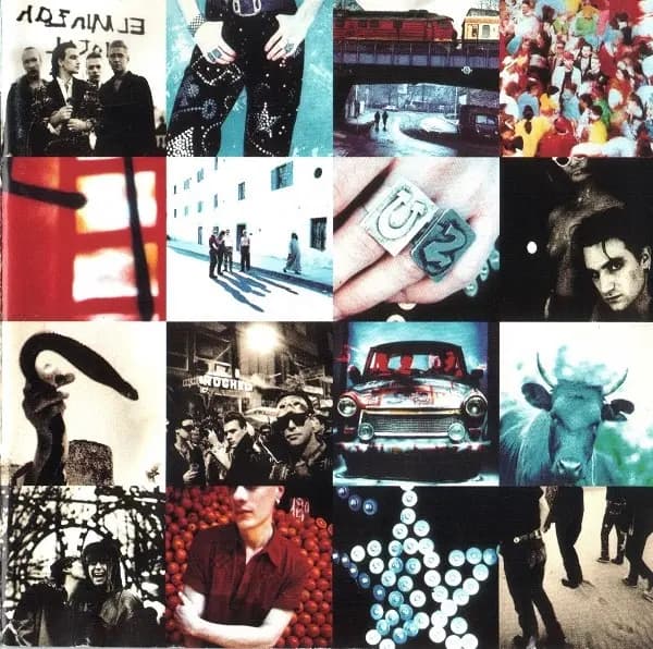 Okładka płyty U2 - Achtung Baby