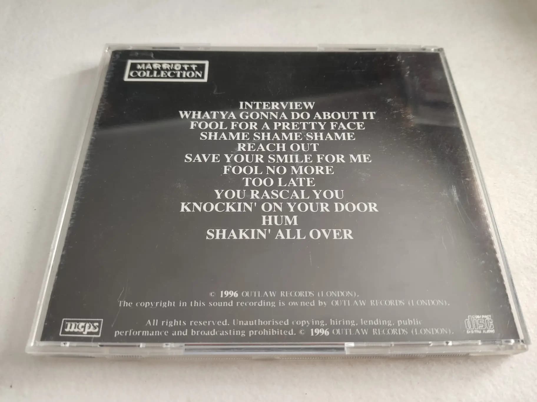 Główne zdjęcie - Steve Marriott - Alternative History