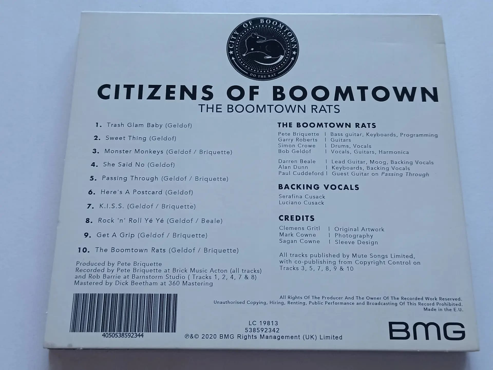 Główne zdjęcie - The Boomtown Rats - Citizens Of Boomtown