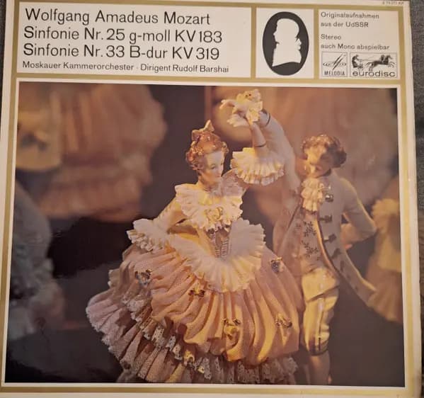 Główne zdjęcie - Mozart, Barshai - Sinfonie nr. 25 g-moll KV183, Sinfonie Nr. 33 B-dur KV319