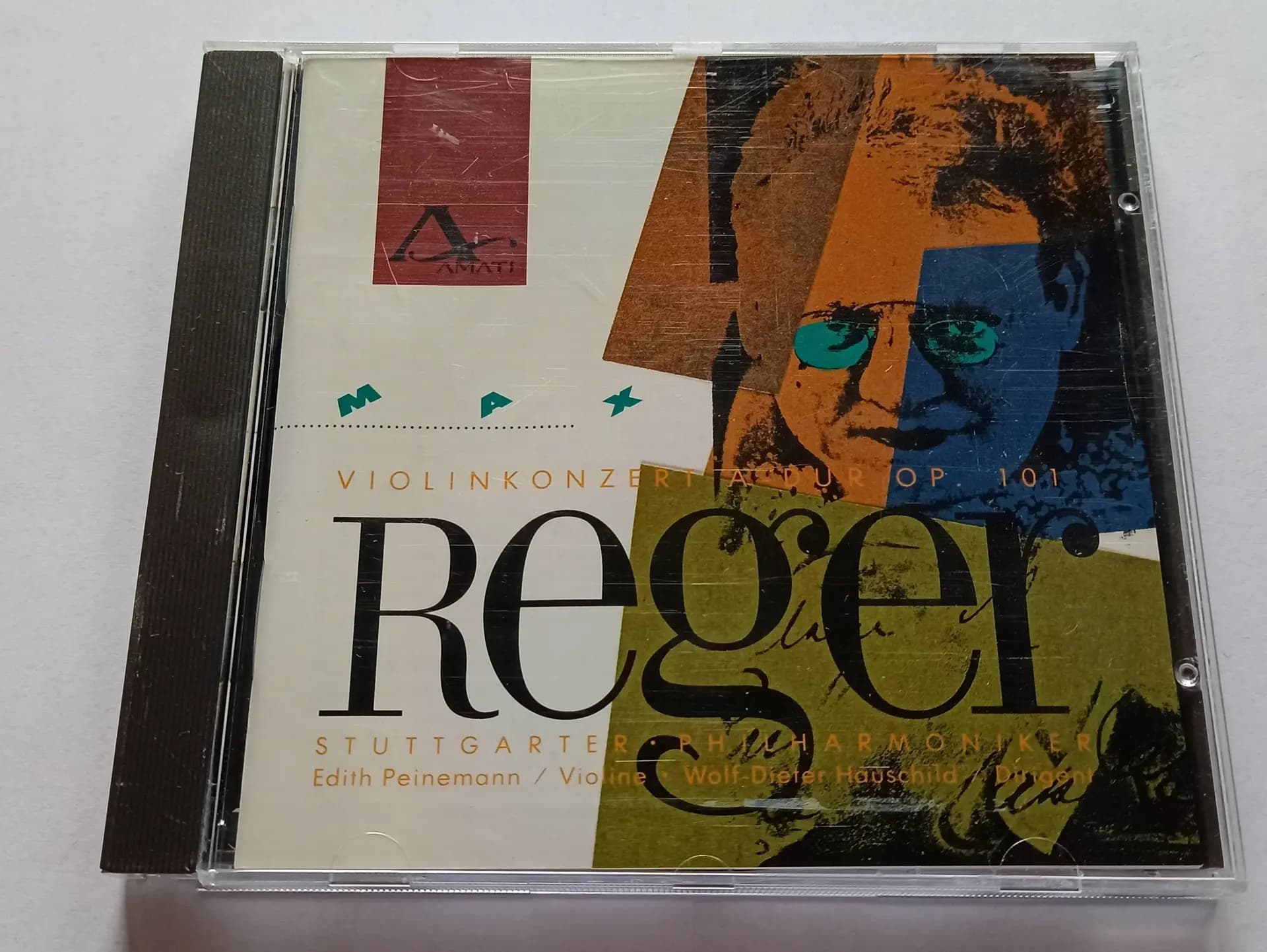 Stuttgarter Philharmoniker, Edith Peinemann, Wolf Dieter Hauschild Violinkonzert A Dur Op. 101 - Max Reger