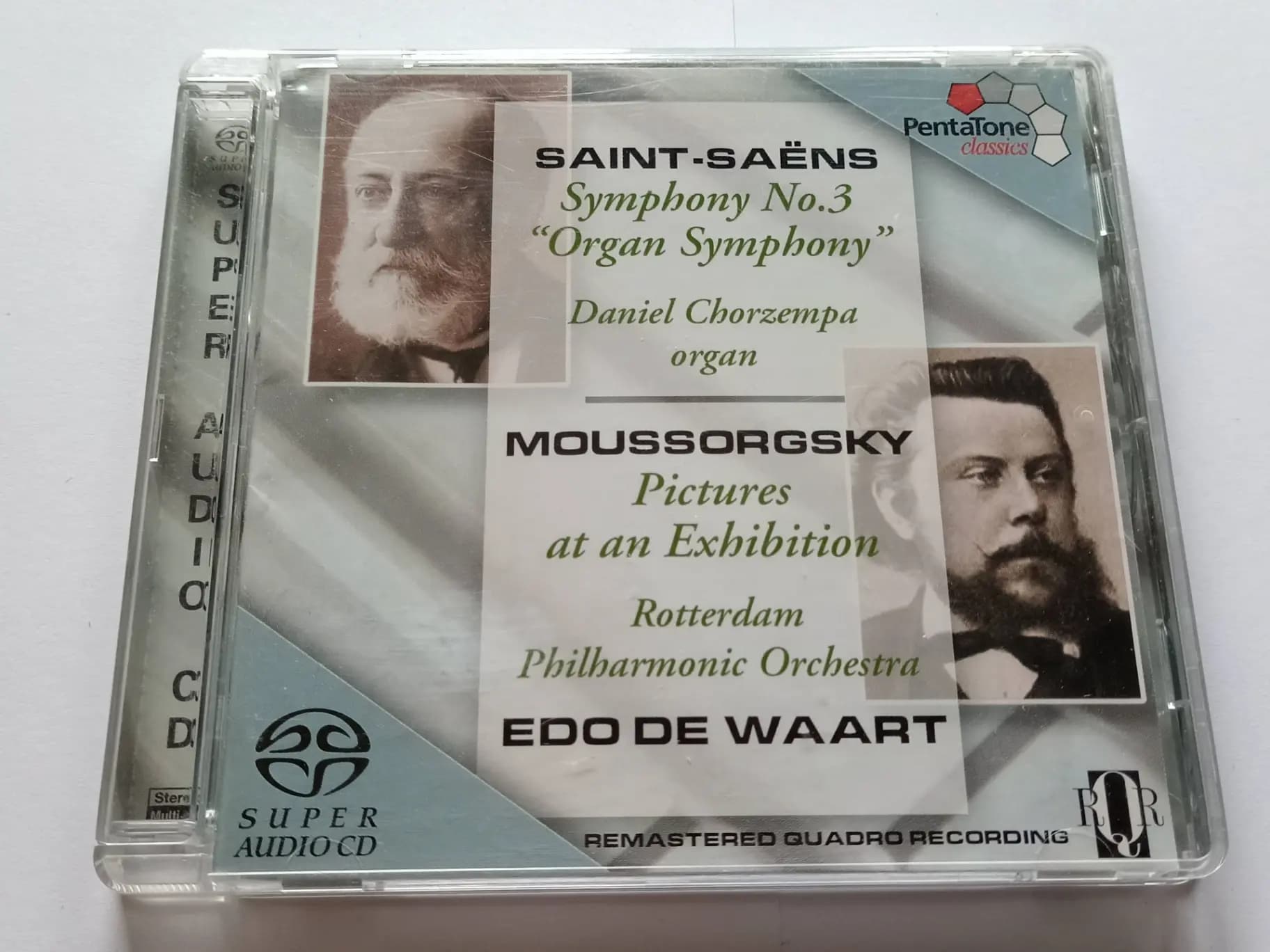 Okładka płyty Rotterdams Philharmonisch Orkest, Daniel Chorzempa - Saint-Saëns Symphonie No.3 "Organ Symphonie", Moussorgsky Pictures At An Exhibition