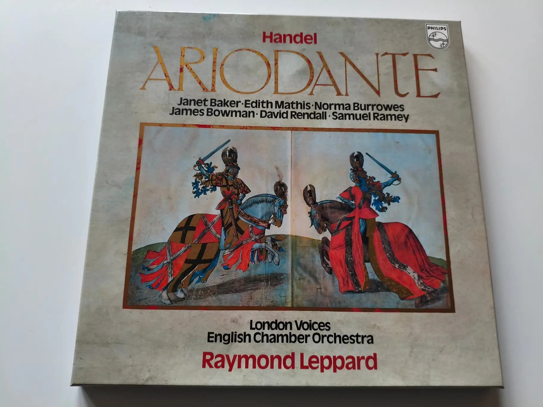 Okładka płyty Händel, Leppard - Ariodante