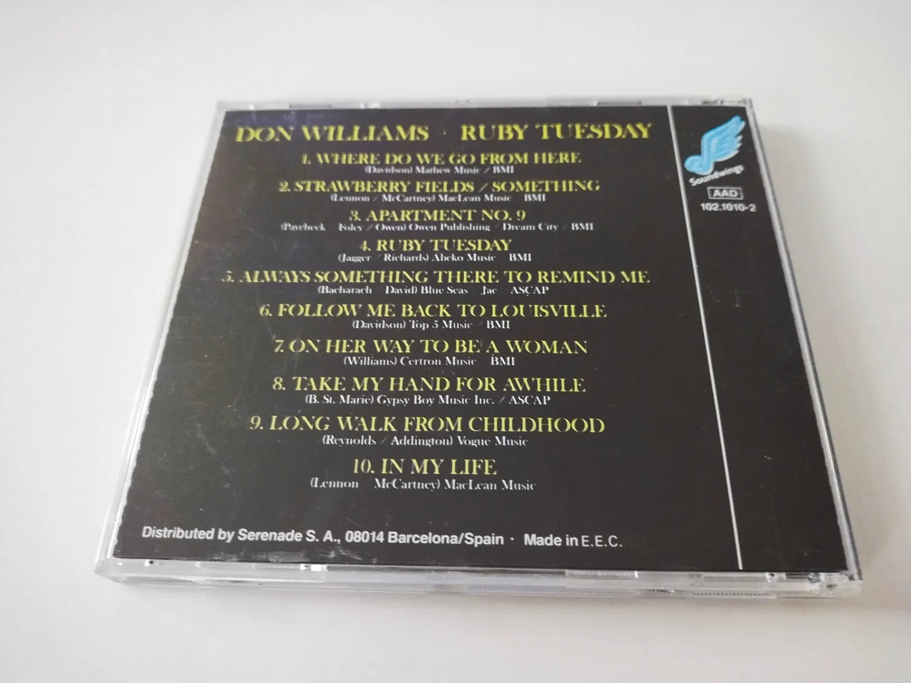 Główne zdjęcie - Don Williams - Ruby Tuesday