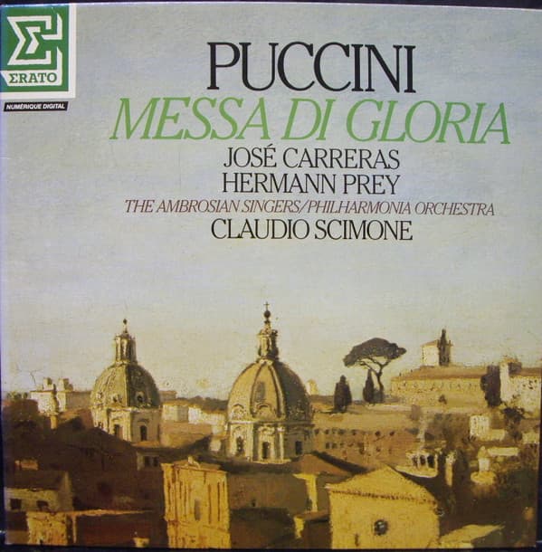 Okładka płyty Puccini, Carreras, Prey, Scimone - Messa Di Gloria