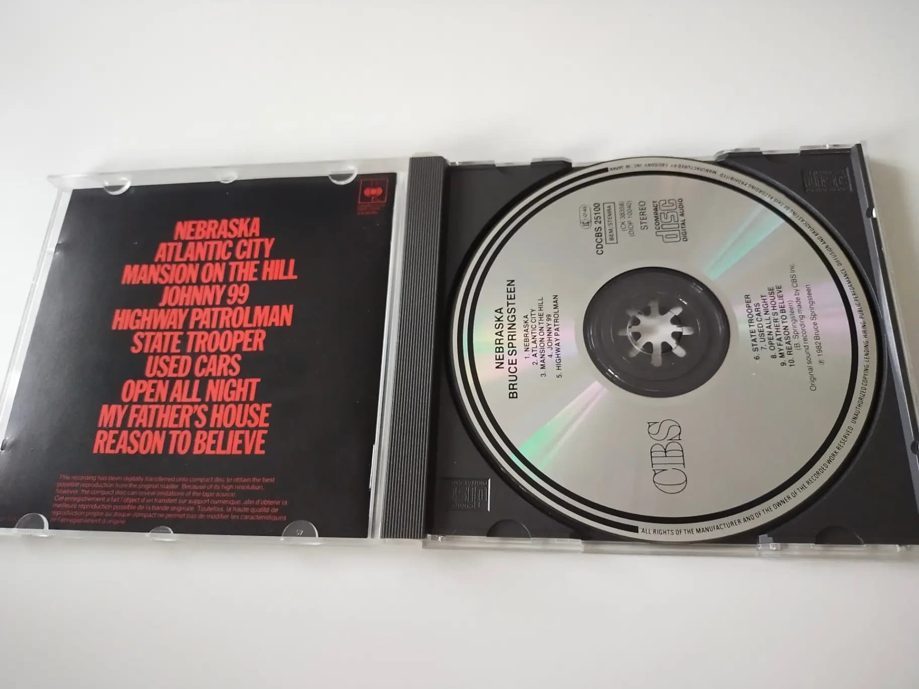Główne zdjęcie - Bruce Springsteen - Nebraska