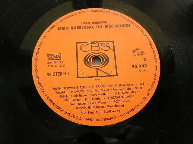 Główne zdjęcie - Ivan Rebroff - Mein Russland, Du Bist Schön