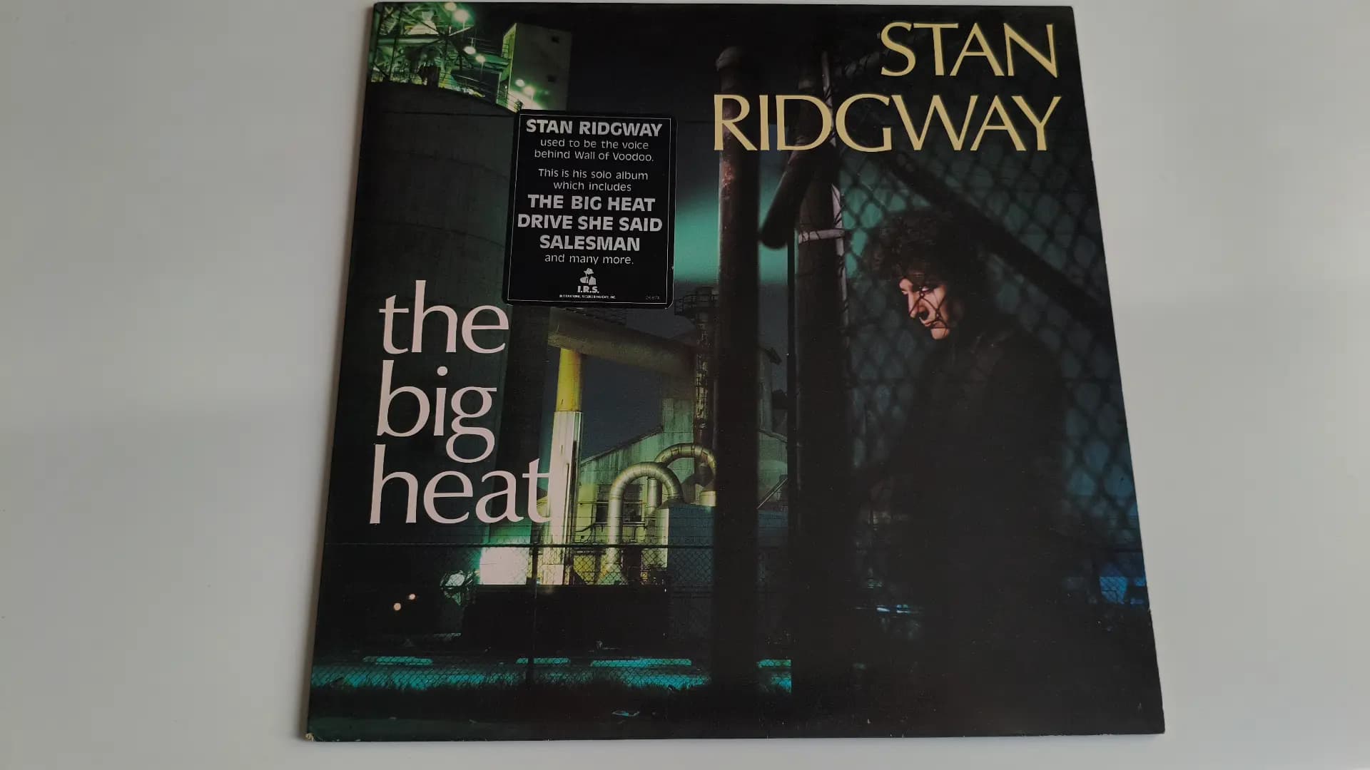 Okładka płyty Stan Ridgway - The Big Heat