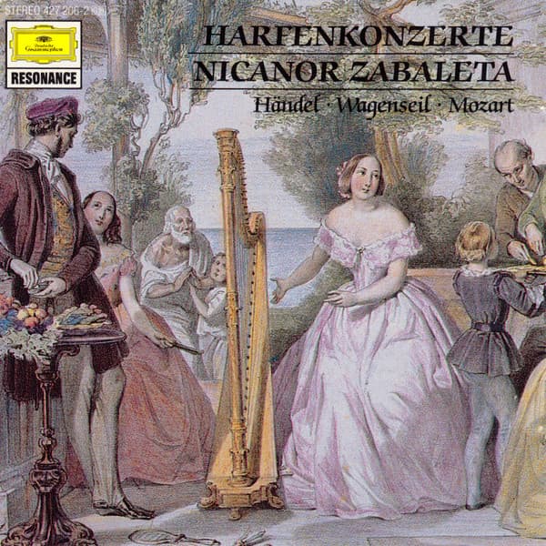 Główne zdjęcie - Händel, Wagenseil, Mozart, Zabaleta - Harfenkonzerte