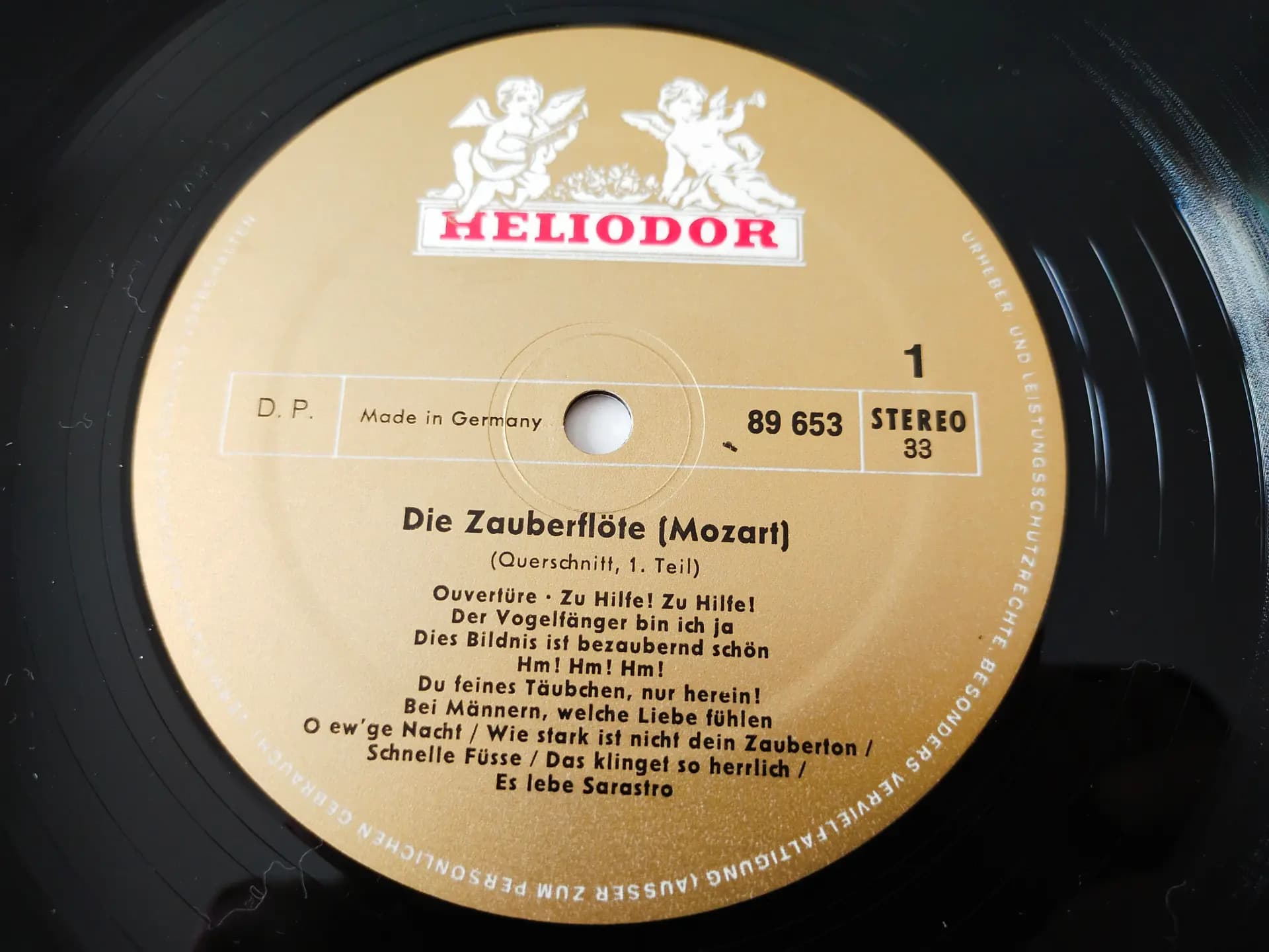 Główne zdjęcie - Mozart, Otto, Greindl - Die Zauberflöte Ausschnitte