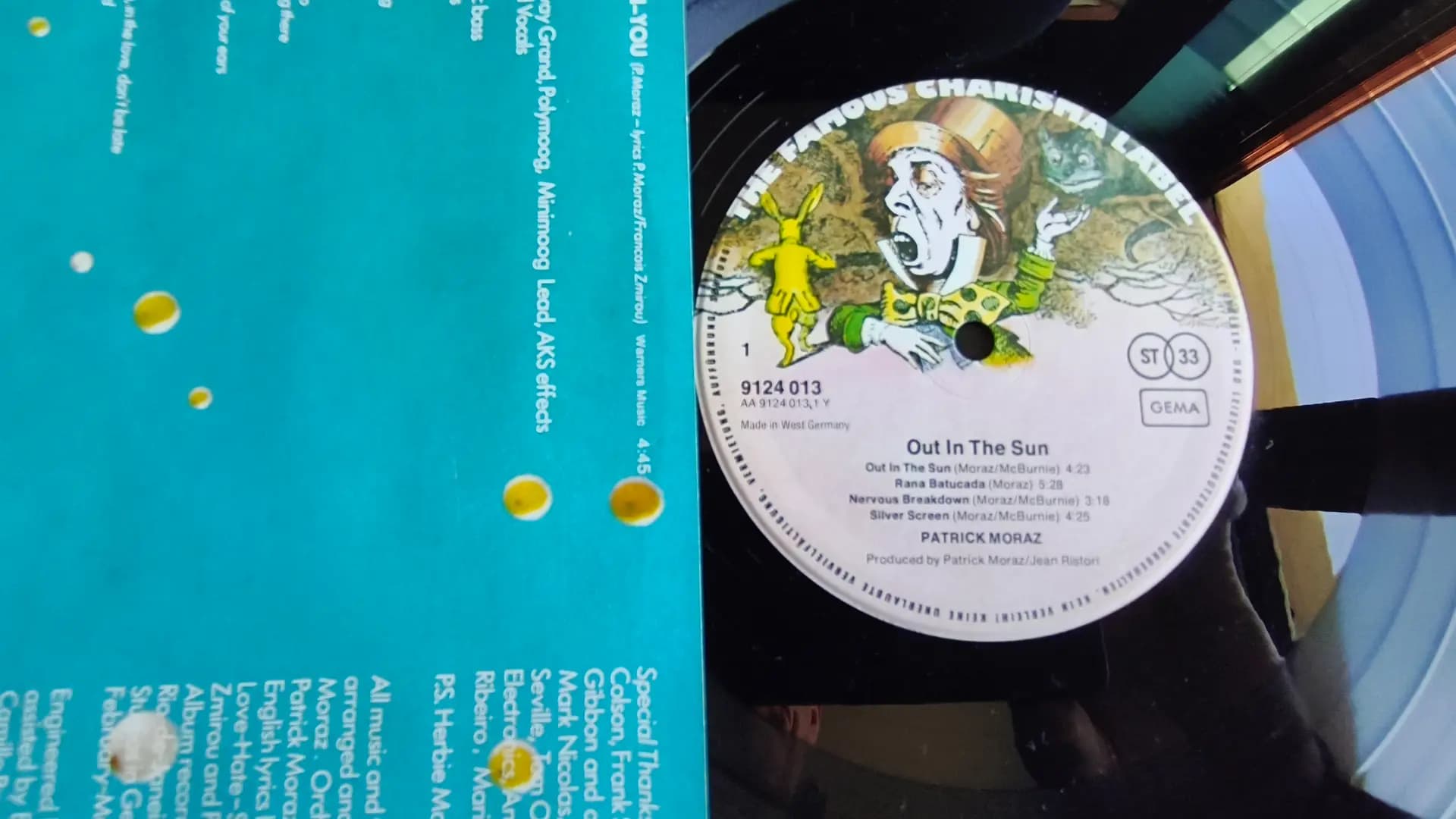 Główne zdjęcie - Patrick Moraz - Out In The Sun