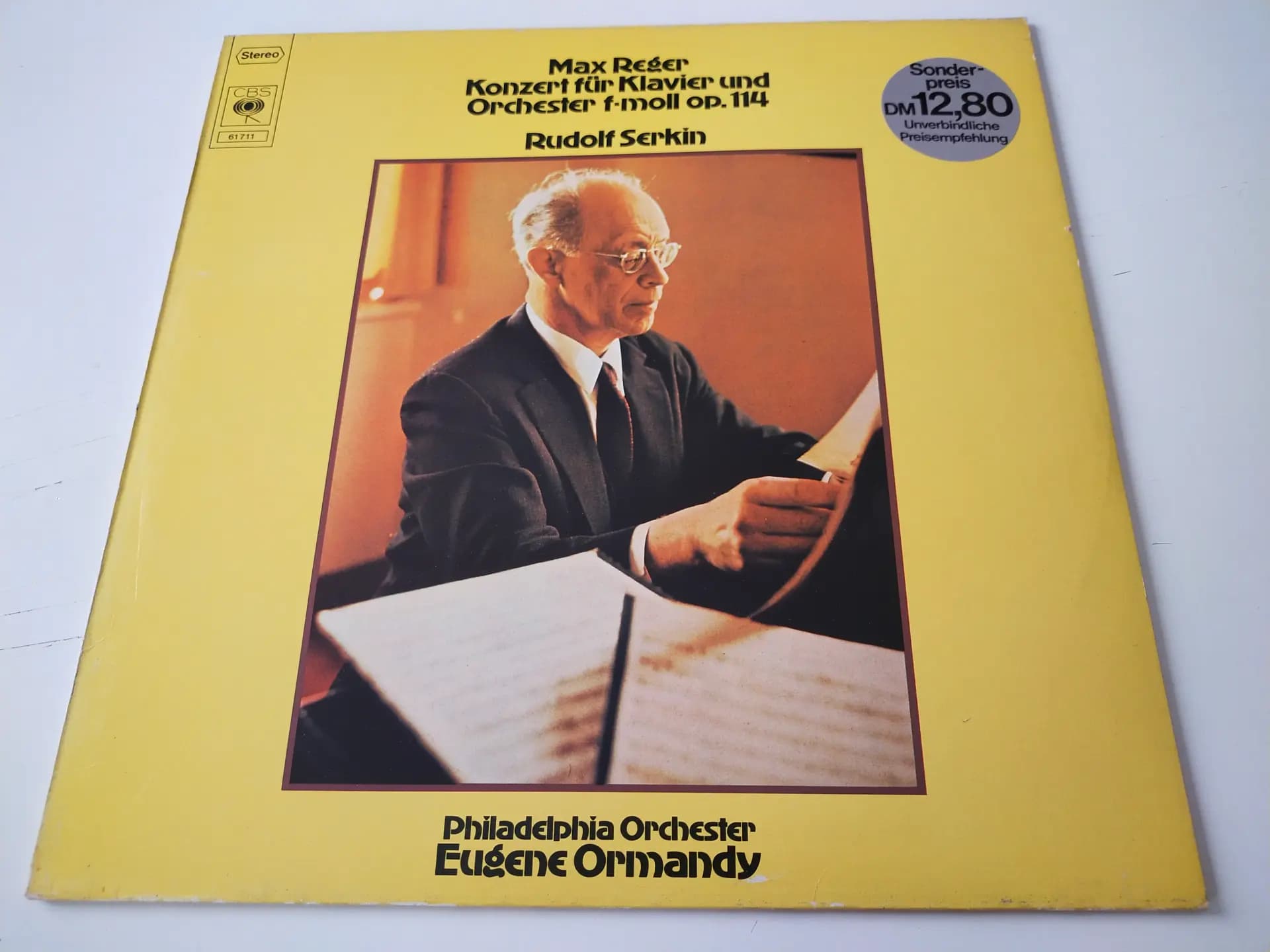 Główne zdjęcie - Reger, Serkin, Ormandy - Konzert Für Klavier Und Orchester