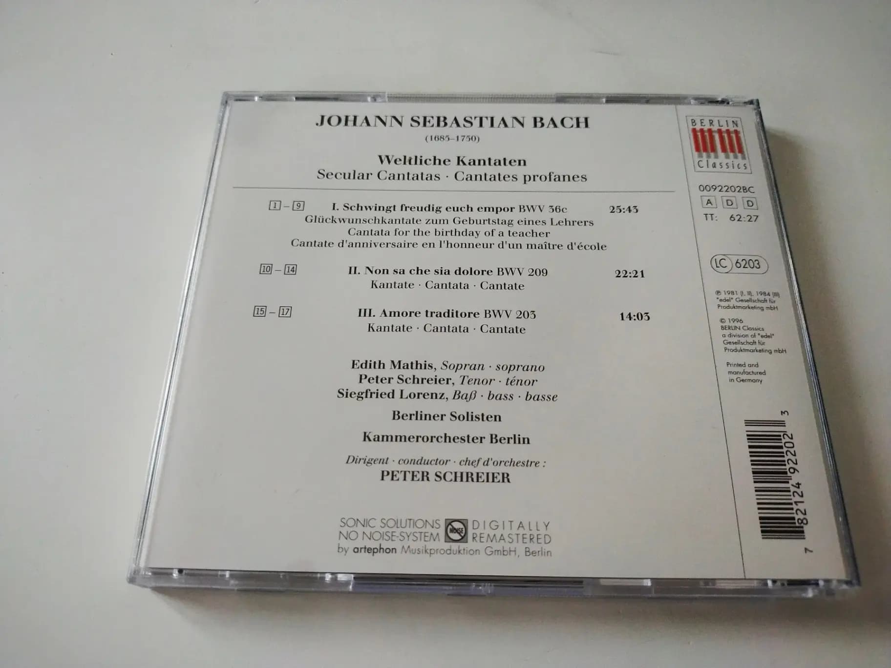 Główne zdjęcie - Bach, Mathis,  Schreier - Schwingt Freudig Euch Empor