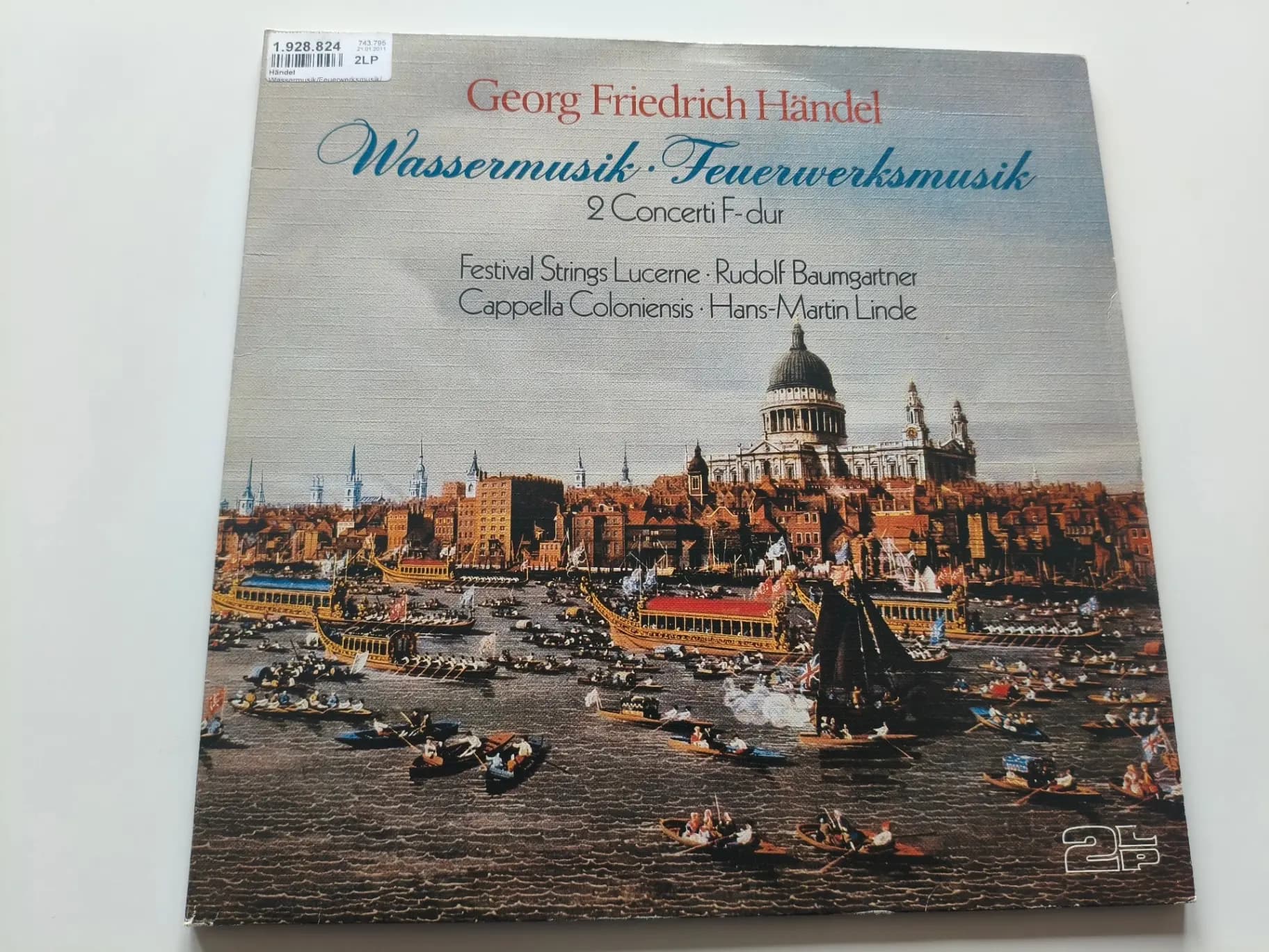 Główne zdjęcie - Händel, Linde - Wassermusik  Feuerwerksmusik