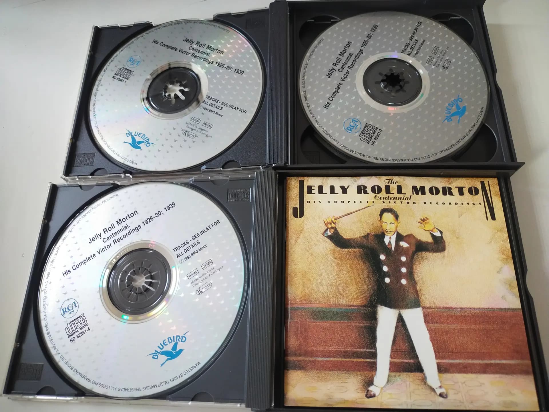 Główne zdjęcie - Jelly Roll Morton - The Centennial - His Complete Victor Recordings 5CD