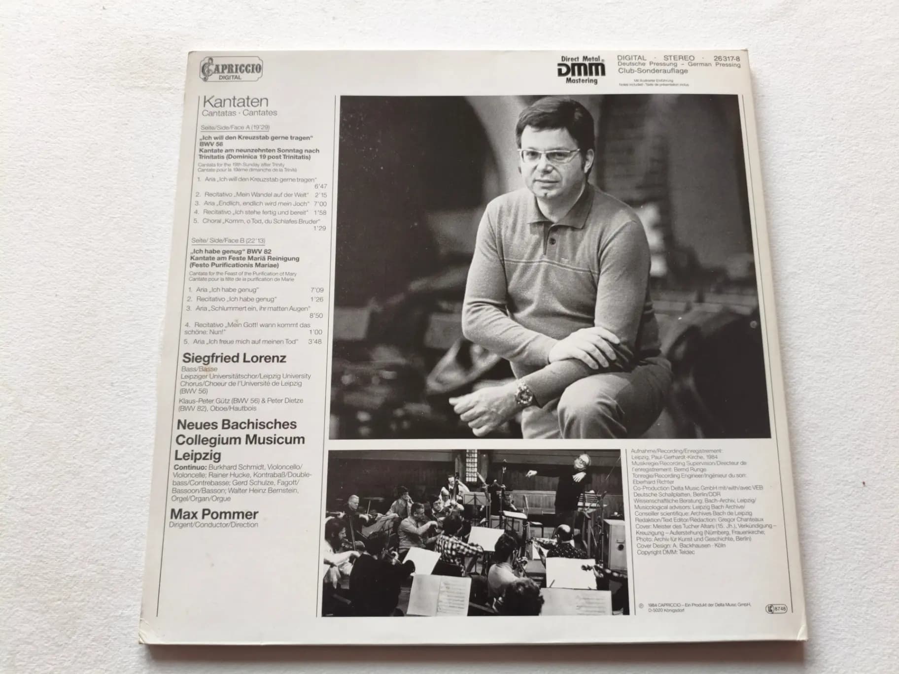 Główne zdjęcie - Lorenz, Bach - Kantaten (Cantatas  Cantates)