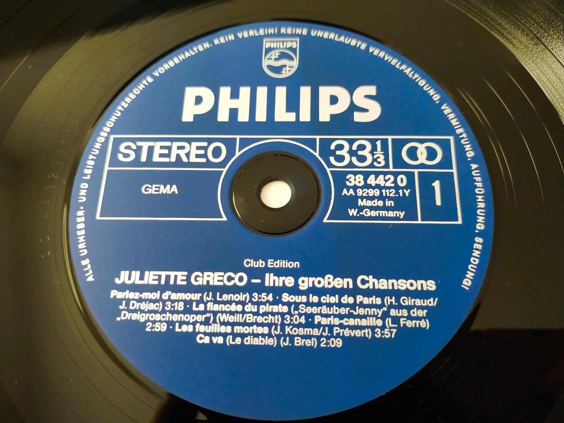 Główne zdjęcie - Juliette Gréco - Ihre Grossen Chansons