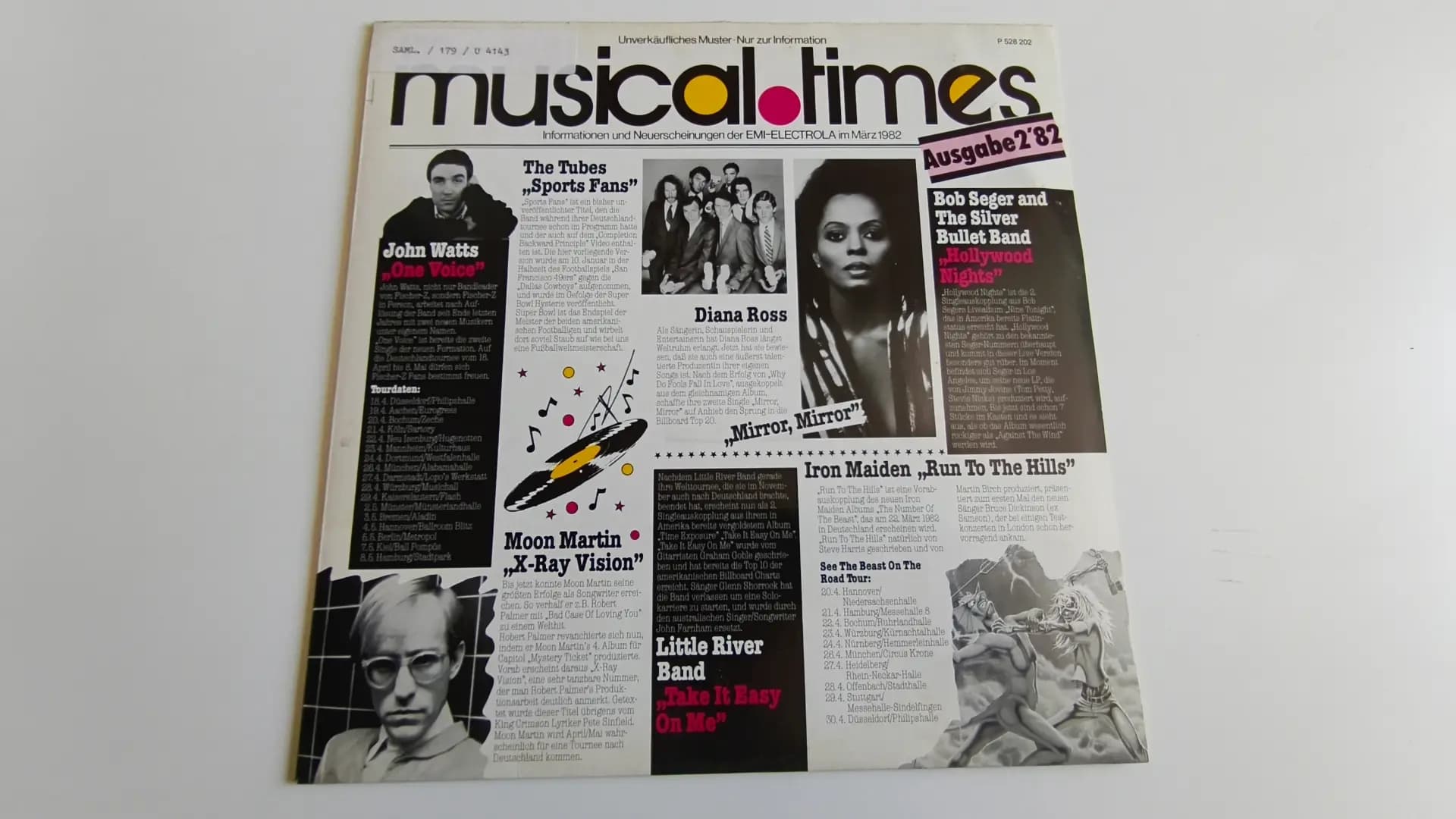 Okładka płyty Various - Musical Times  Ausgabe 2'82