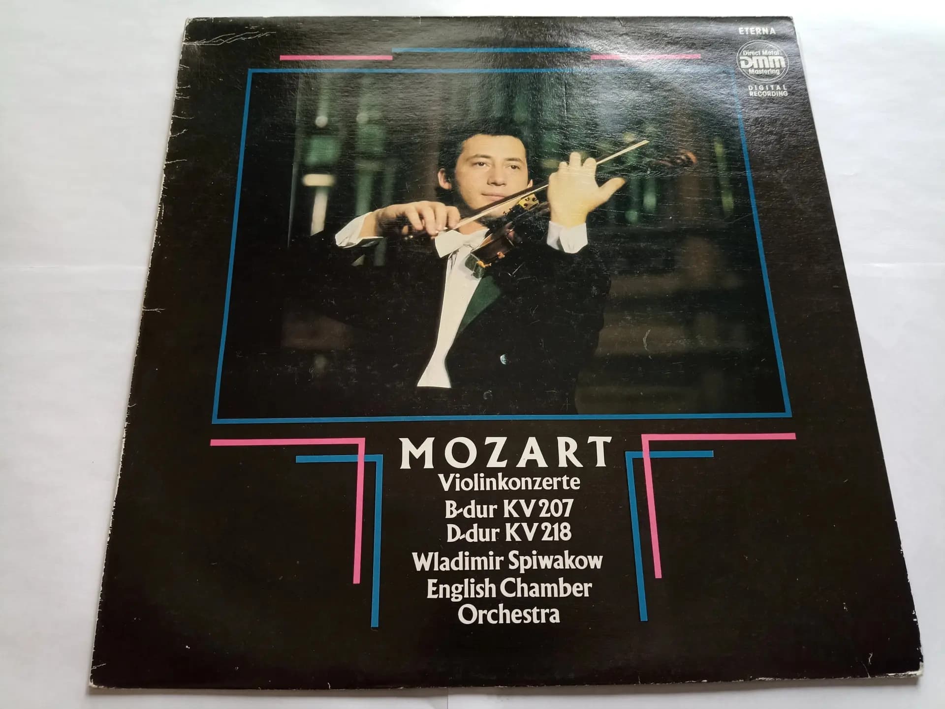 Główne zdjęcie - Mozart, Wladimir Spiwakow, English Chamber Orchestra - Violinkonzerte B dur KV 207, D dur KV 218