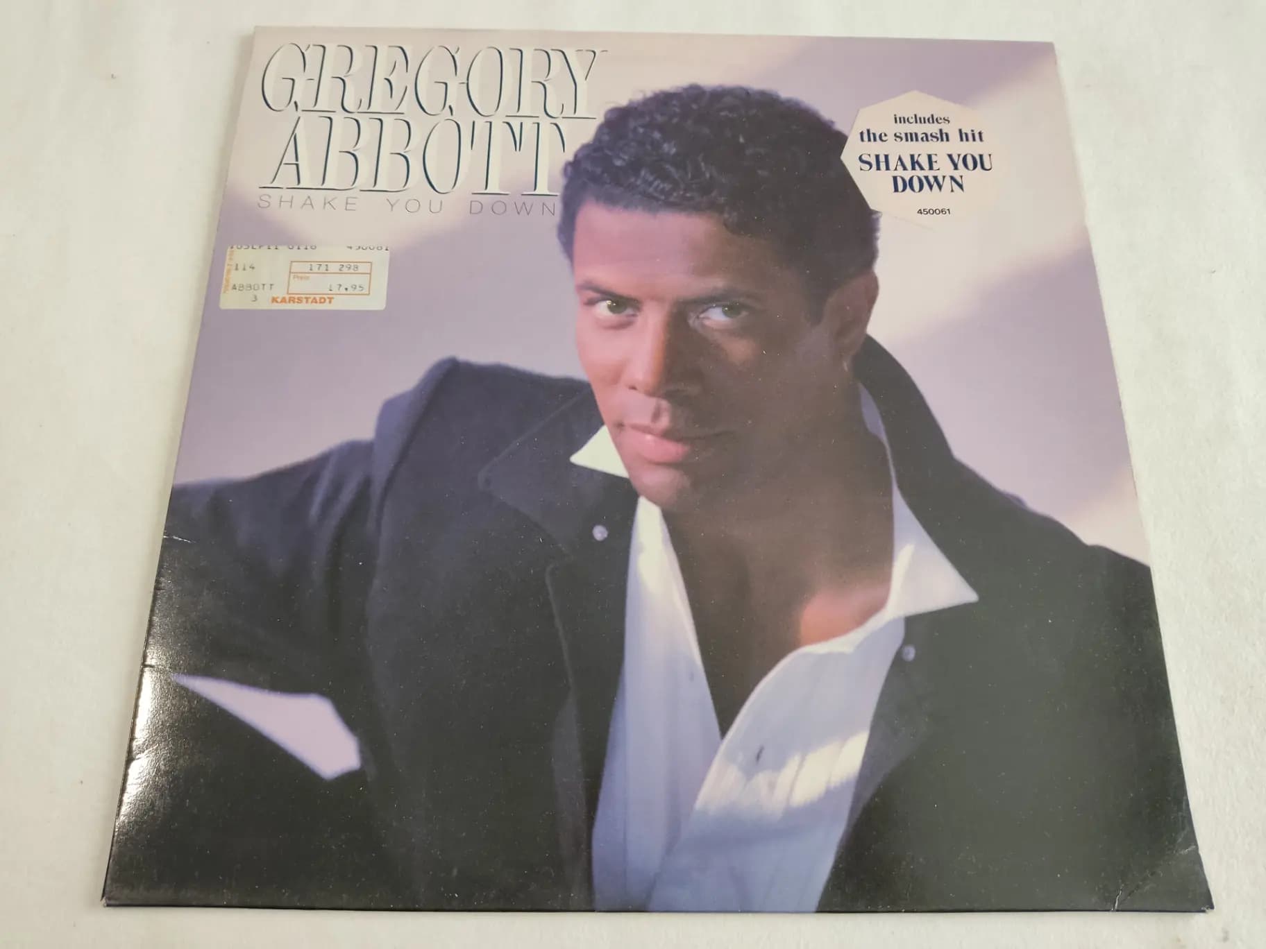 Okładka płyty Gregory Abbott - Shake You Down