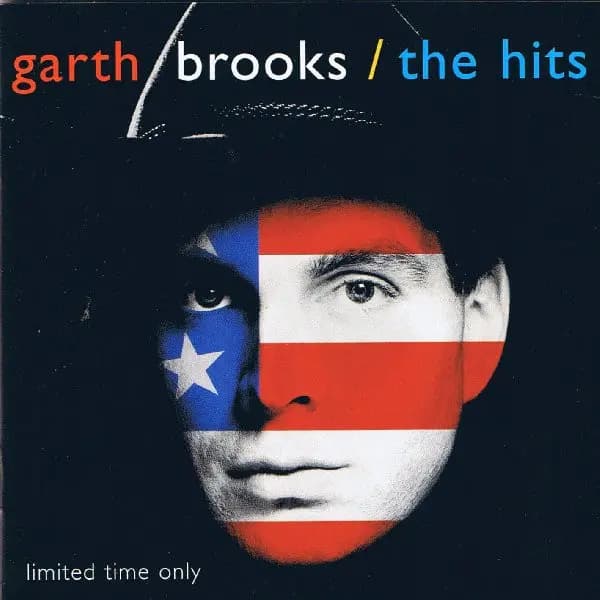 Okładka płyty Garth Brooks - The Hits