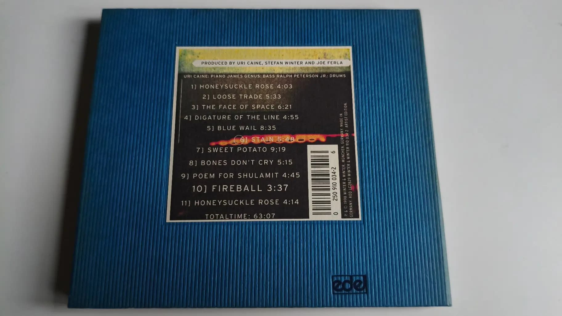 Główne zdjęcie - Uri Caine Trio - Blue Wail