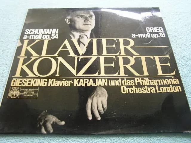 Główne zdjęcie - SCHUMANN - KLAVIERKONZERTE - GIESEKING - SCHUMANN - KLAVIERKONZERTE - GIESEKING