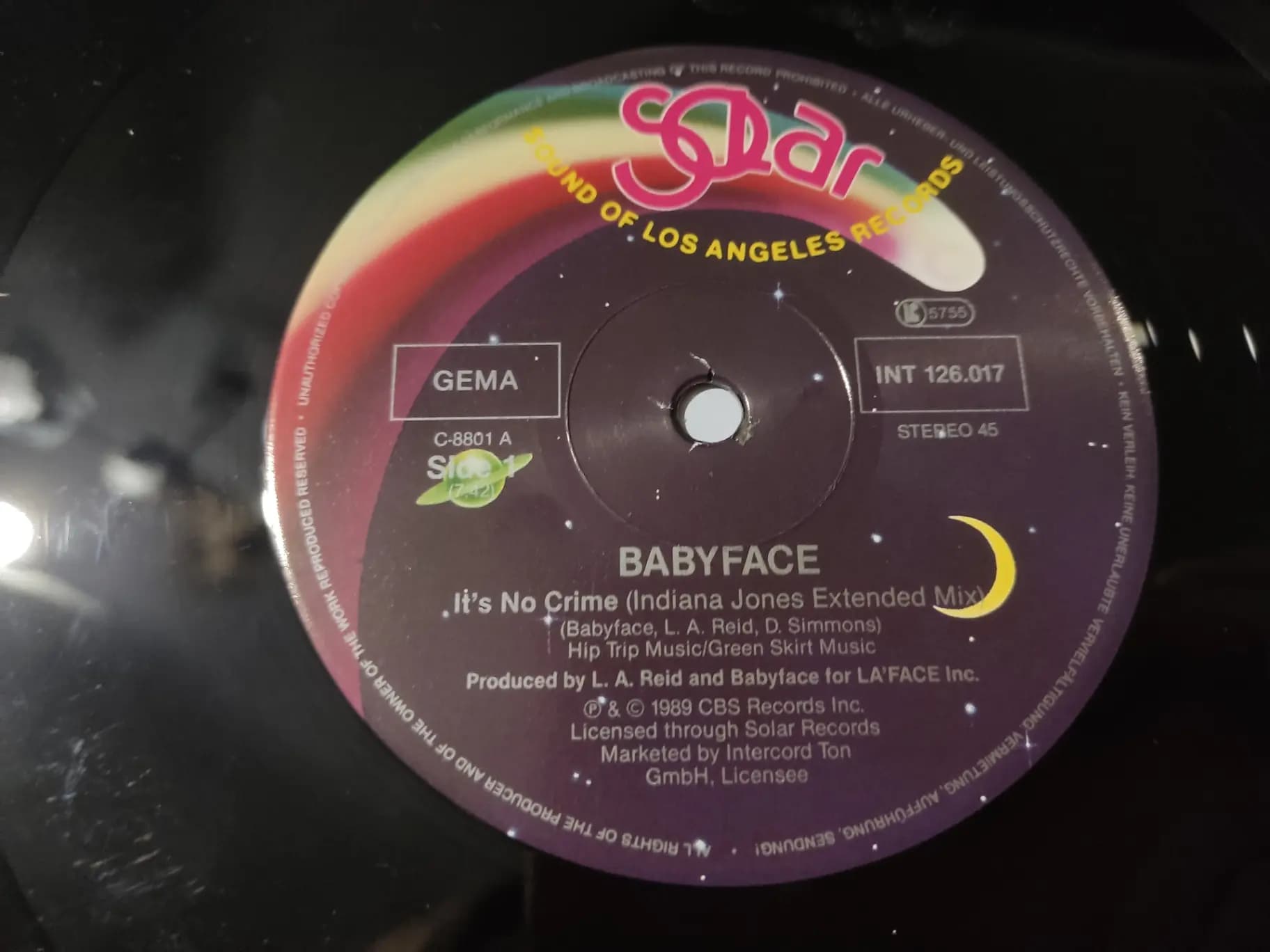 Główne zdjęcie - Babyface - It's No Crime