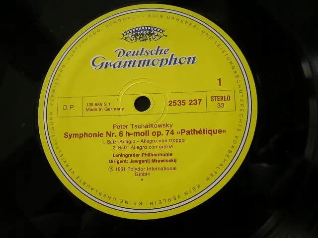 Główne zdjęcie - Tchaikovsky, Yevgeny Mravinsky -Symphony No. 6 - Tchaikovsky, Yevgeny Mravinsky -Symphony No. 6