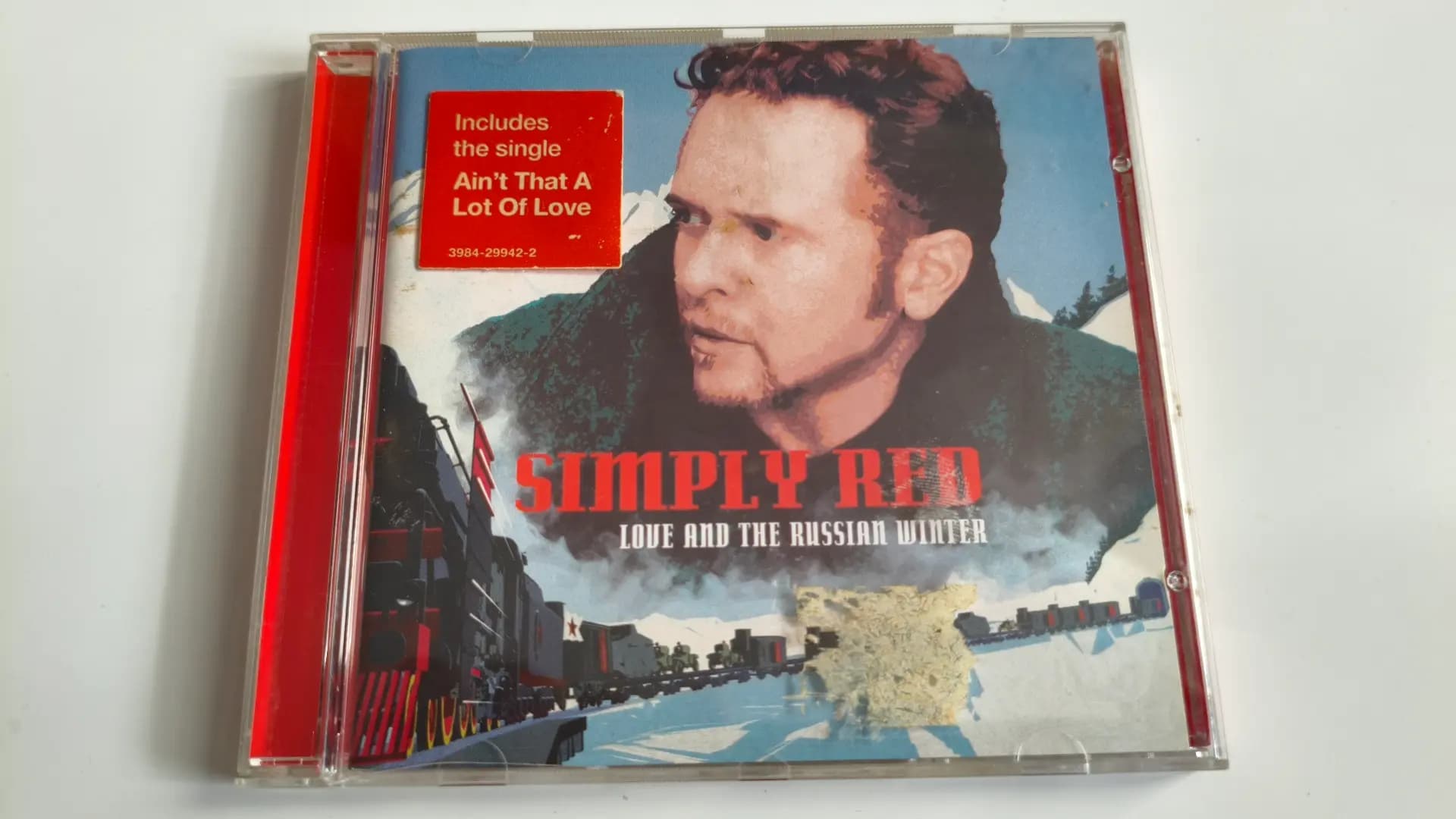 Okładka płyty Simply Red - Love And The Russian Winter