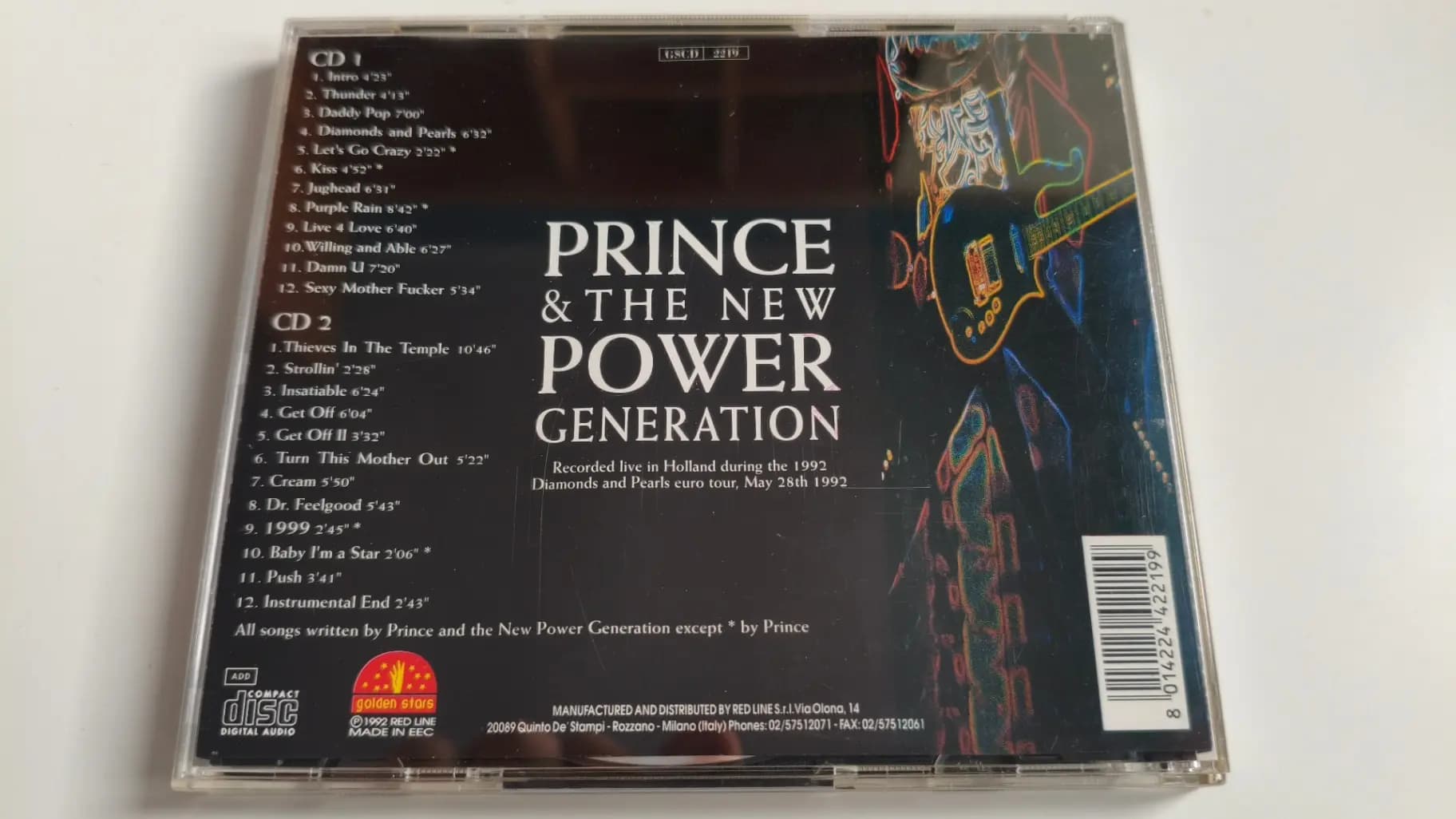 Główne zdjęcie - Prince, The New Power Generation - Holland 1992