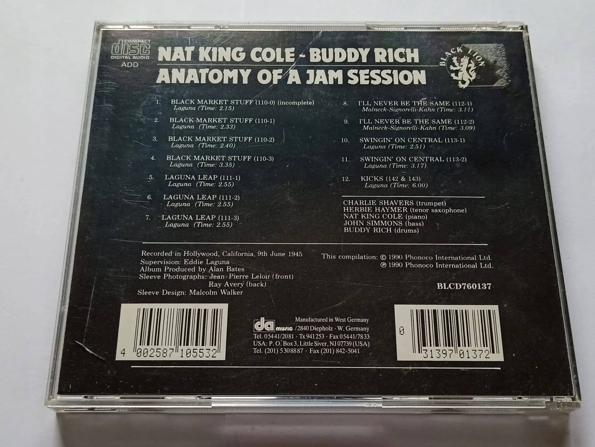 Główne zdjęcie - Nat King Cole - Buddy Rich   Anatomy Of A Jam Session
