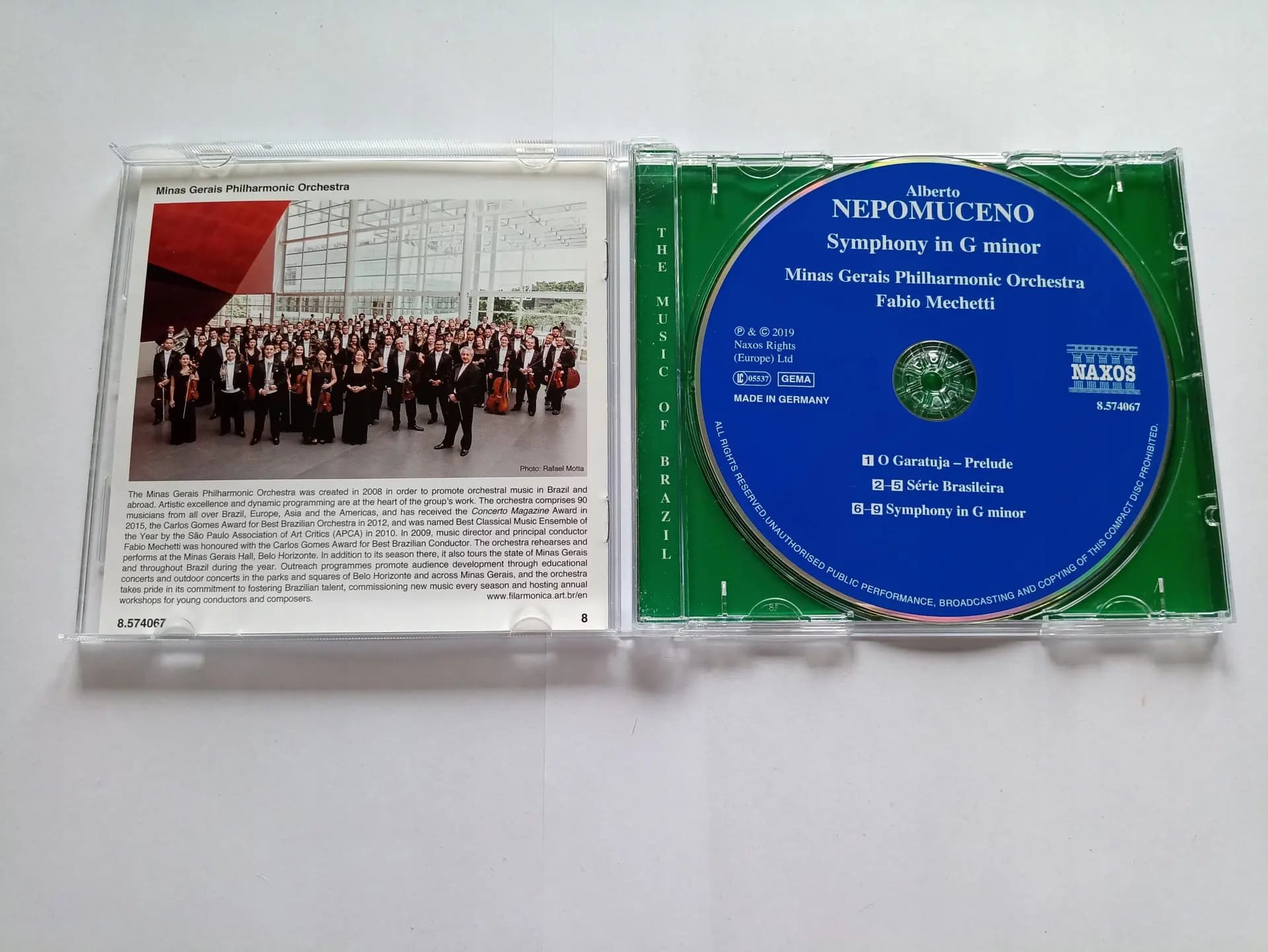 Główne zdjęcie - Alberto Nepomuceno - Symphony In G Minor