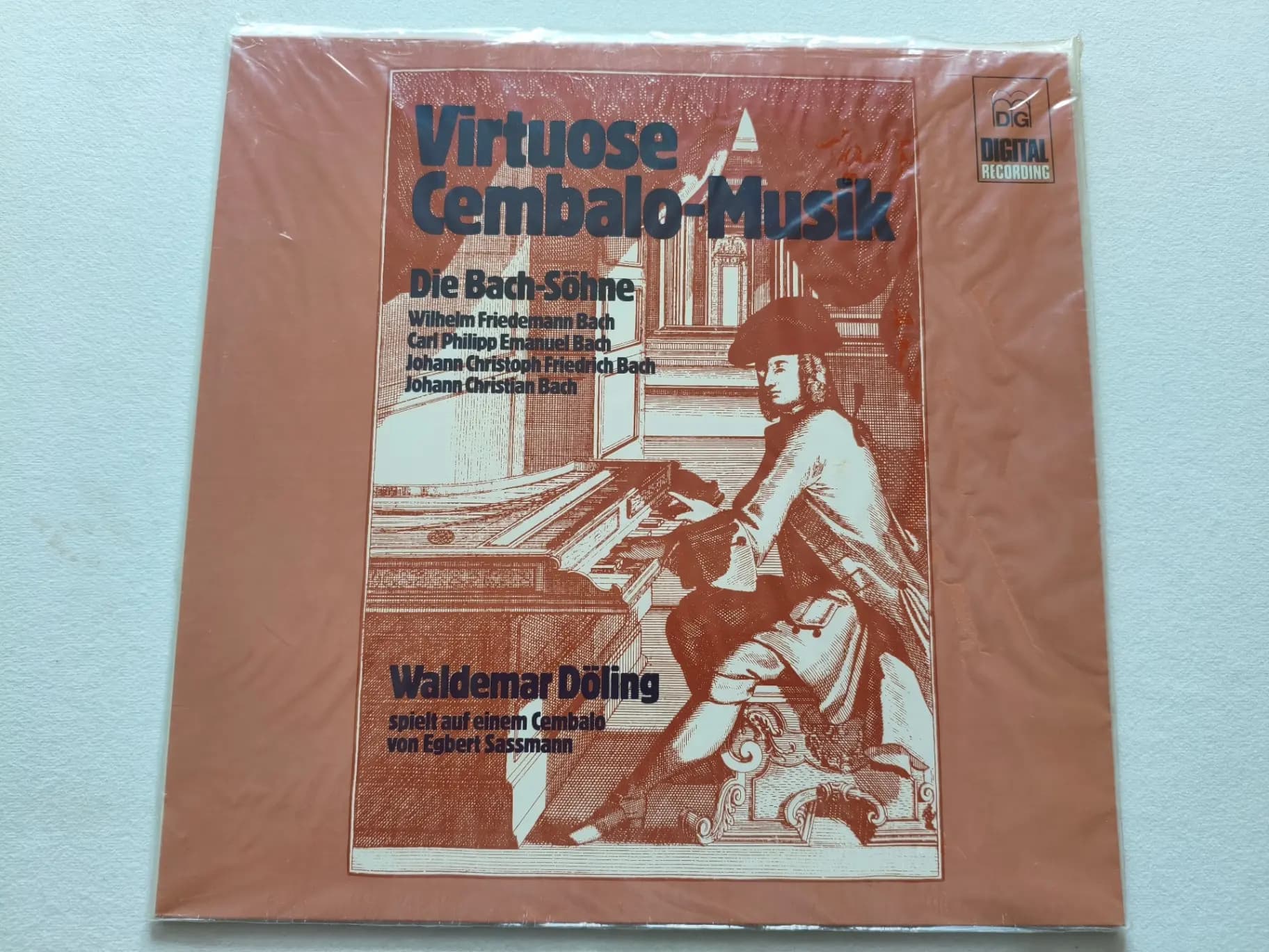 Główne zdjęcie - Bach, Döling - Virtuose Cembalo Musik (Die Bach-Söhne)