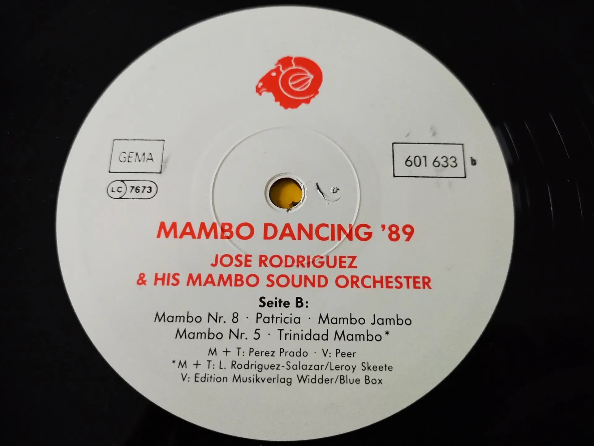 Główne zdjęcie - José Rodriguez - Mambo Dancing '89