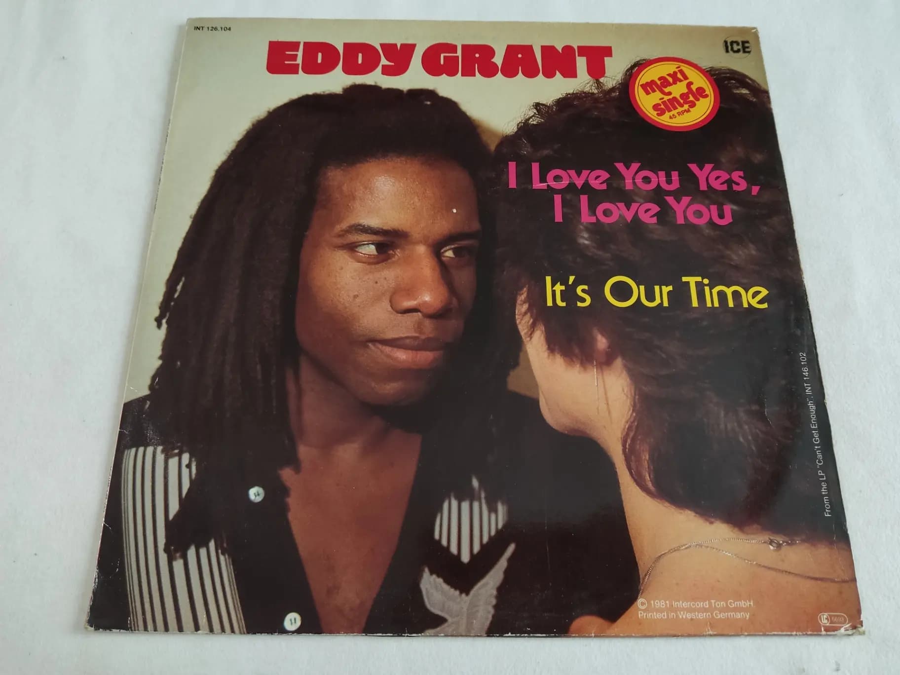Główne zdjęcie - Eddy Grant - I Love You Yes, I Love You
