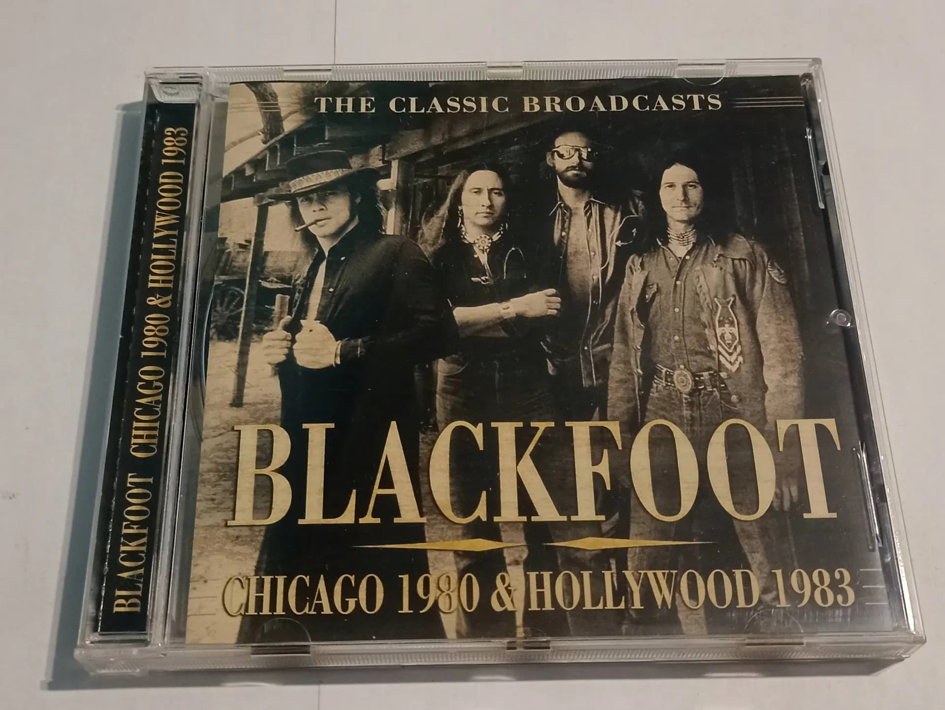 Okładka płyty Blackfoot - Chicago 1980 & Hollywood 1983