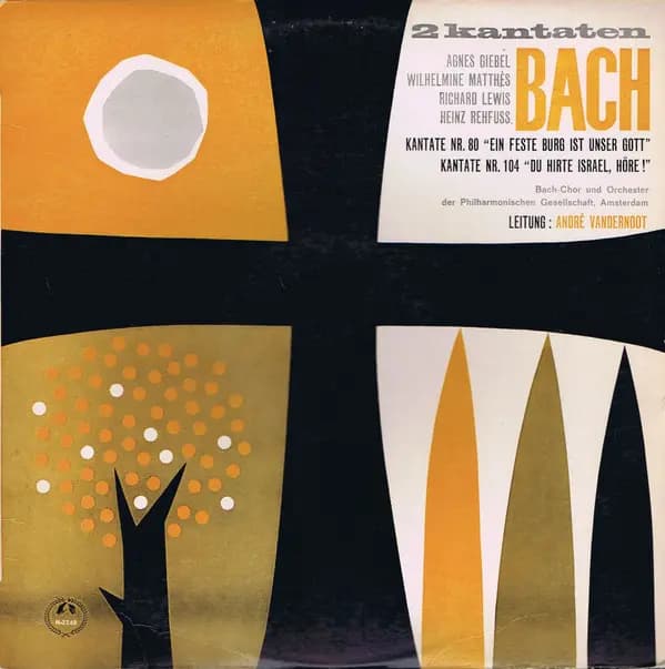 Okładka płyty Johann Sebastian Bach - 2 Kantaten