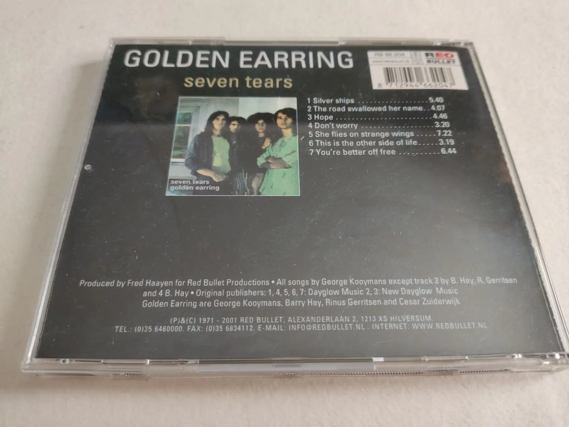 Główne zdjęcie - Golden Earring - Seven Tears