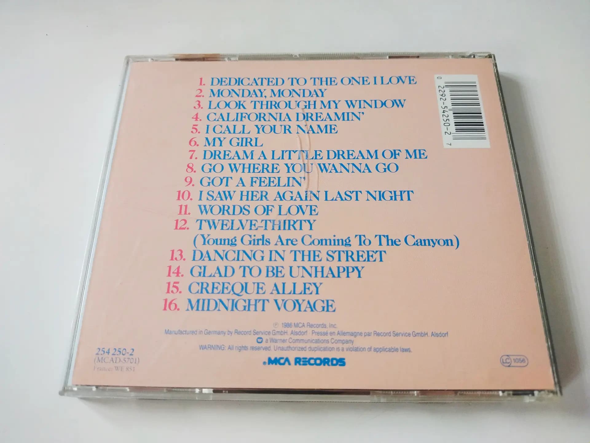 Główne zdjęcie - The Mamas & The Papas - 16 Of Their Greatest Hits