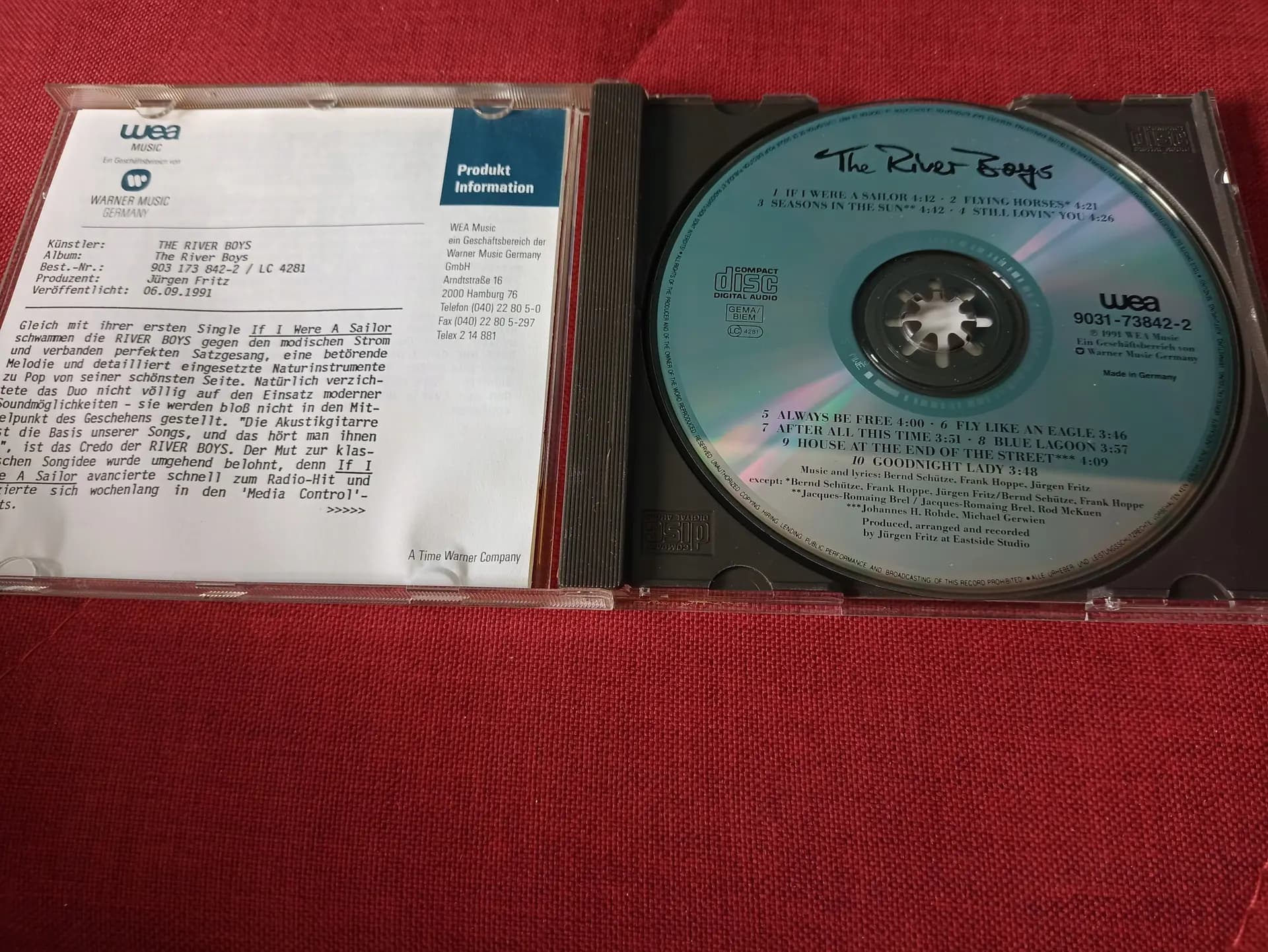 Główne zdjęcie - THE RIVER BOYS DA3196 - THE RIVER BOYS DA3196