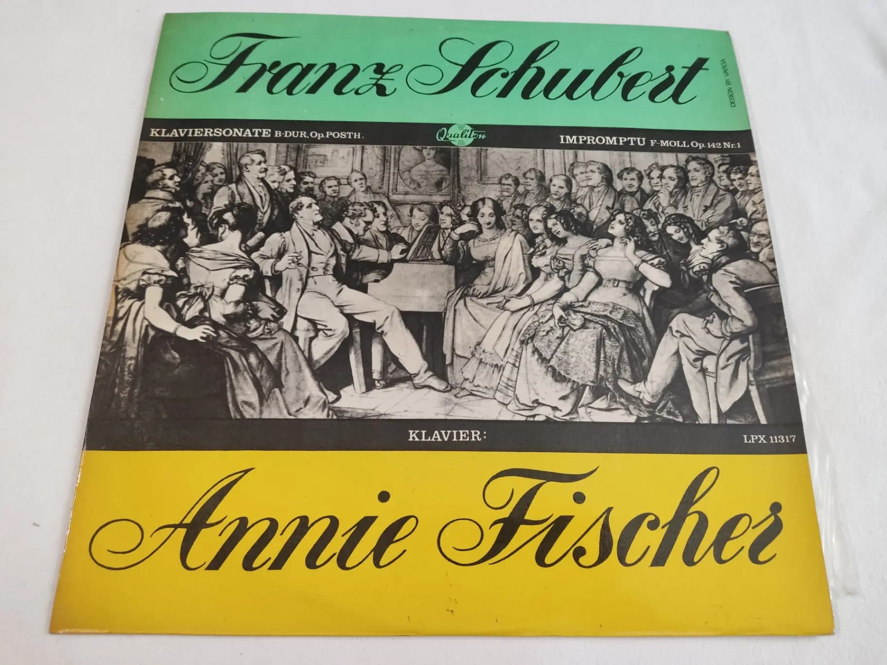 Główne zdjęcie - Annie Fischer - Klaviersonate B-Dur Op.Posth.