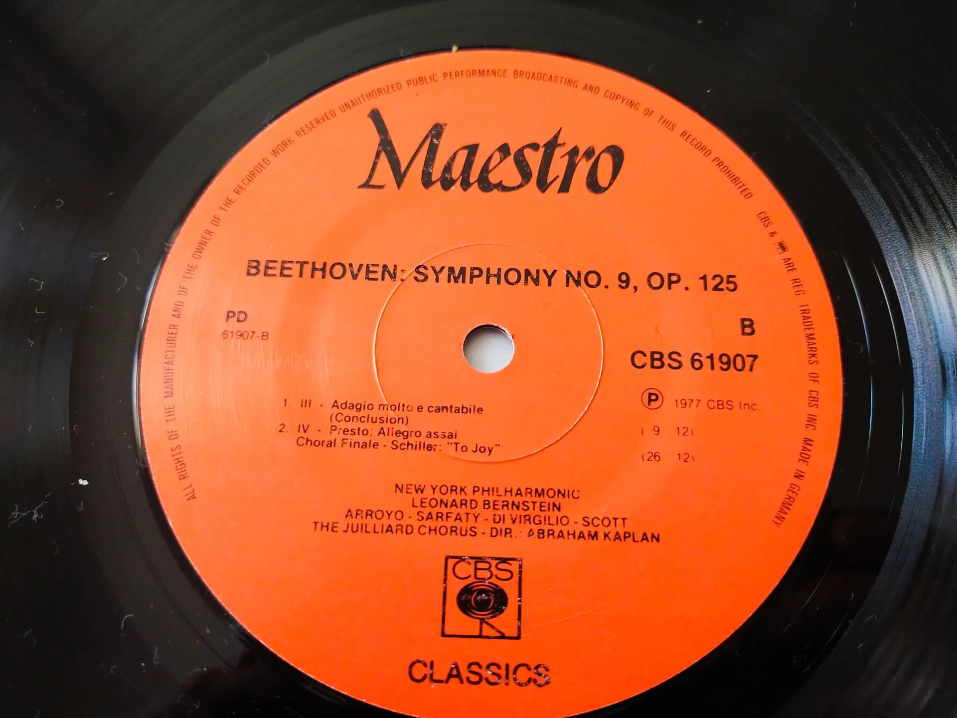 Główne zdjęcie - Beethoven, Bernstein - Symphonies No.9 - Choral
