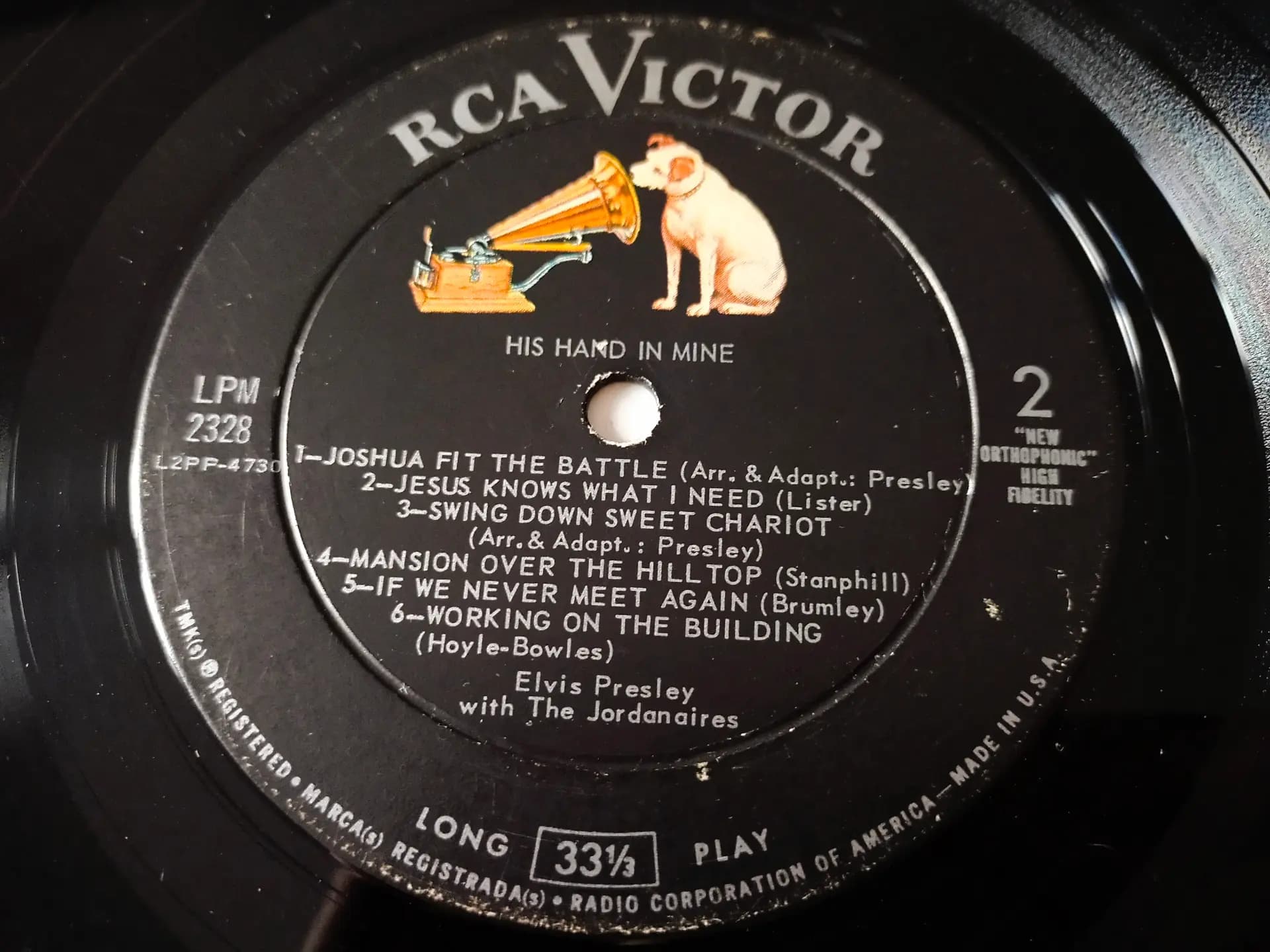 Główne zdjęcie - Elvis Presley - His Hand In Mine